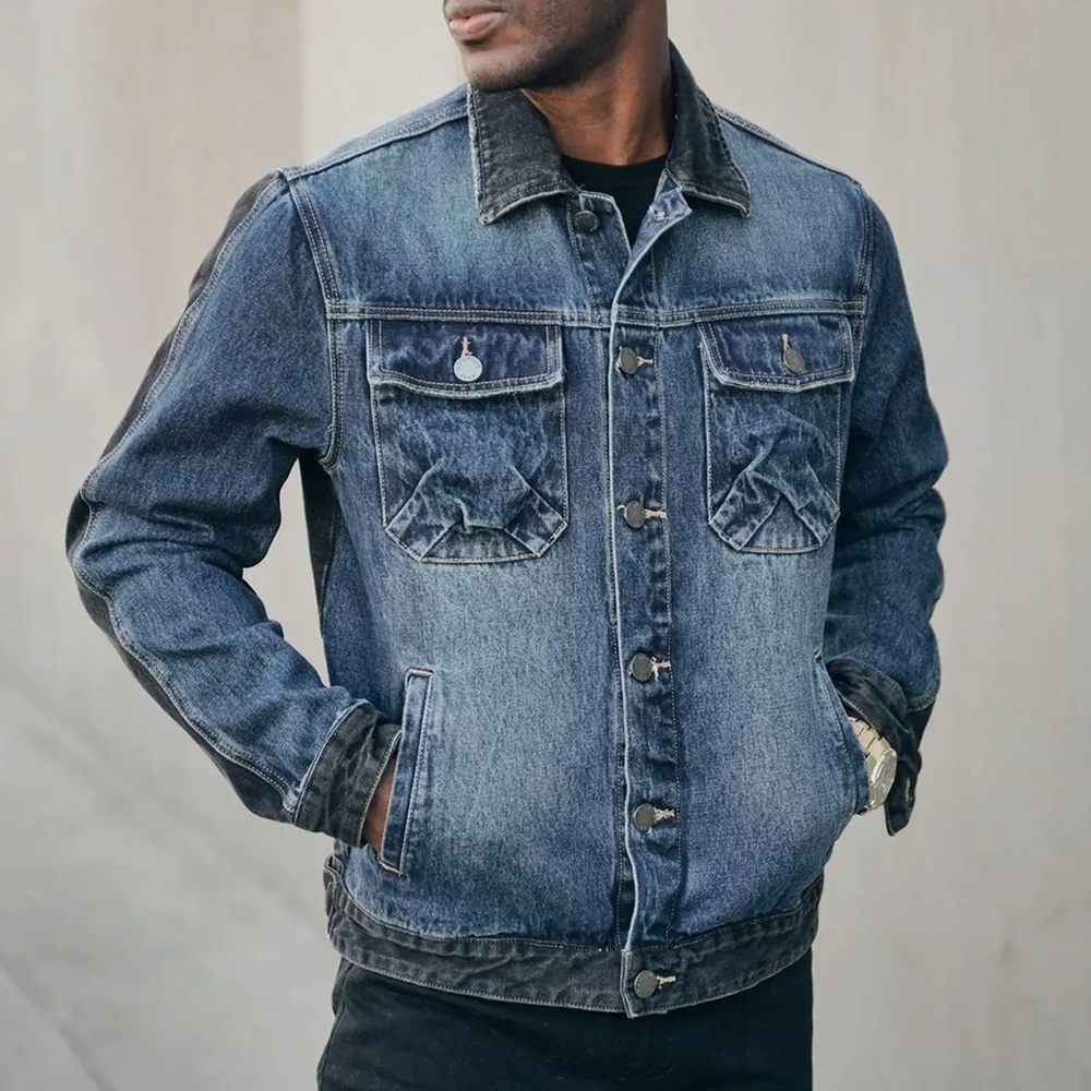 Victorious - Denim And Black  Jacket